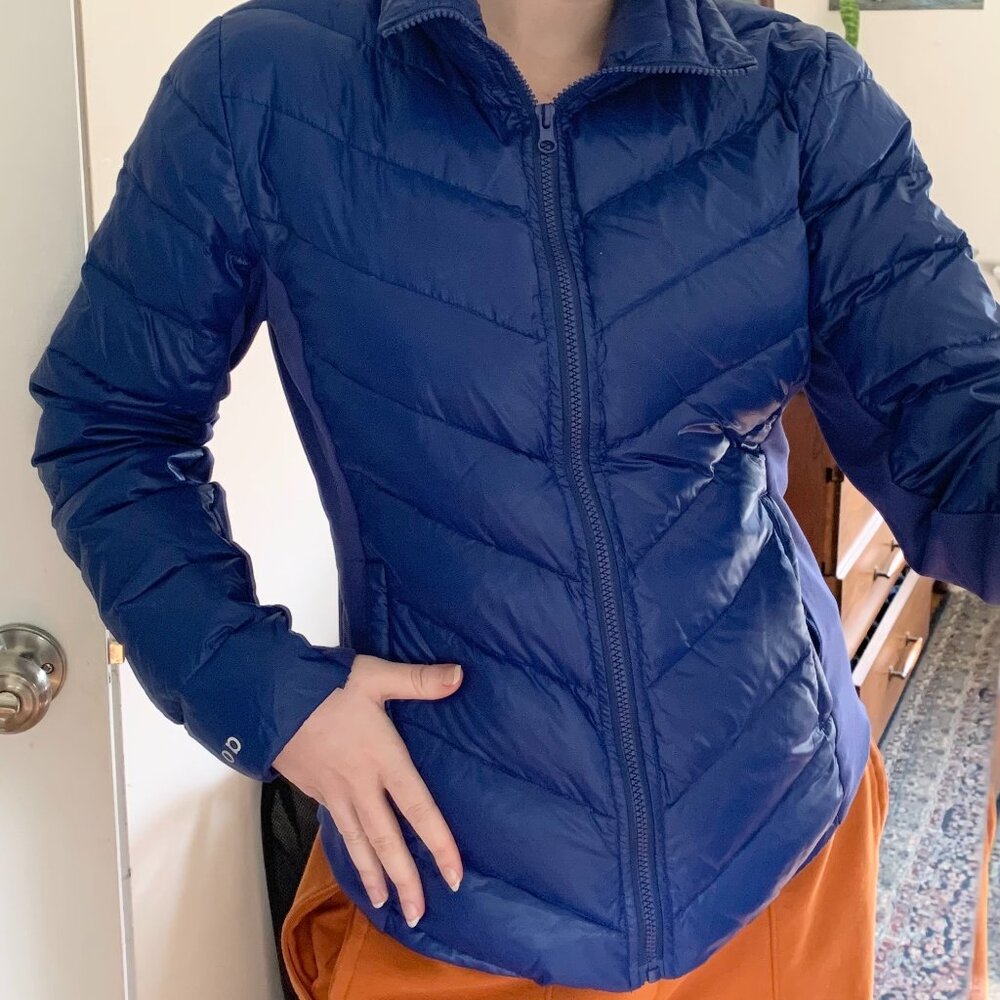 Royal Blue Puffer Jacket (Size S)